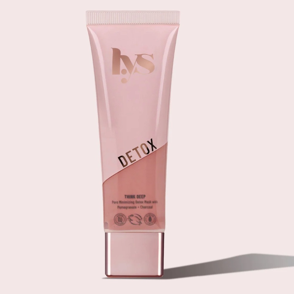 Lys THINK DEEP PORE MINIMIZING DETOX MASK WITH POMEGRANATE + CHARCOAL